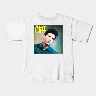 Cliff Richard Cliff Album Cover Kids T-Shirt